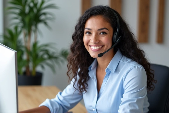 Elvopath customer service representative assisting a user
