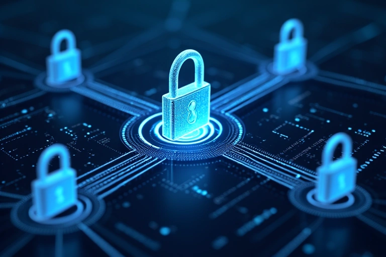Digital representation of data flow and security measures